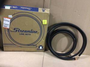 lot 18 image: Bosch 14 in. x 38 in. x 15 ft. Universal Piping Assembly for Ductless Mini-Split not used