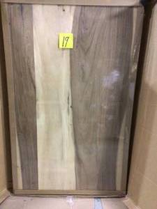 lot 19 image: Unfinished butcher block countertop
