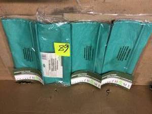 lot 68 image: Lot of Director Chair Replacement canvas teal new see pictures