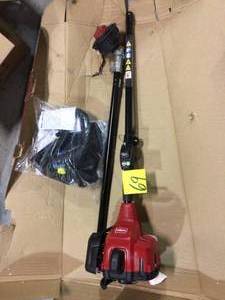 lot 69 image: Toro 2-Cycle 25.4cc Attachment Capable Straight Shaft Gas String Trimmer open box customer return see pictures