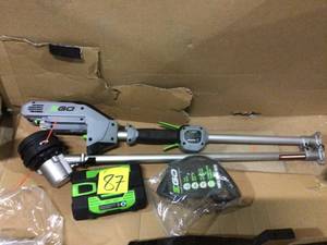 lot 87 image: Ego String Trimmer battery included customer return see pictures
