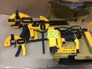 lot 88 image: Lot of assorted Dewalt tools various models and condition customer returns see pictures