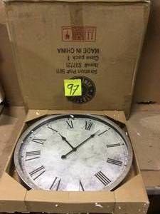 lot 97 image: Stratton Gaston Gray Wall Clock see pictures