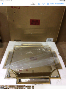 lot 98 image: Wall Decor Mirror see pictures