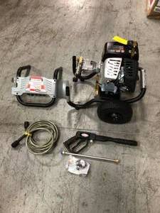 lot 106 image: MegaShot MS60763 3100 PSI at 2.4 GPM KOHLER RH265 Cold Water Pressure Washer by Simpson