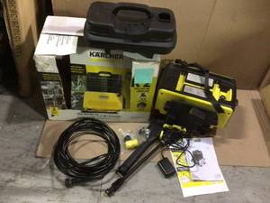 600 PSI 1.0 GPM K 2 Follow Me Cordless 36-Volt Battery Powered Electric Cold Water Pressure Washer by Karcher customer returns
