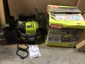 175 MPH 760 CFM 38cc Gas Backpack Leaf Blower by RYOBI customer returns