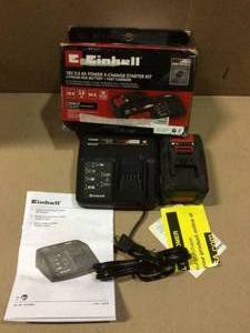 Power X-Change 18-Volt 3.0-Ah Lithium-Ion Starter Kit, Includes Battery and Fast Charger by Einhell customer returns
