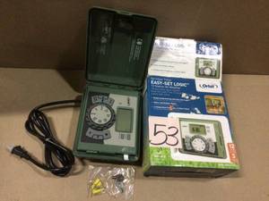 12-Station Easy-Set Logic IndoorOutdoor Sprinkler Timer by Orbit customer returns