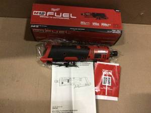 M12 FUEL 12-Volt Lithium-Ion Brushless Cordless 14 in. Straight Die Grinder (Tool-Only) by Milwaukee customer returns