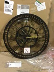 Gilded Gears Outdoor Clock by FirsTime & Co.