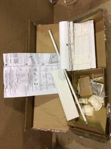 CORDLESS FAUX WOOD BLIND customer returns