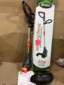 13 in. 4 Amp Electric String Trimmer by Scotts original customer returns