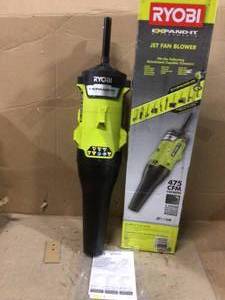 Expand-It 140 MPH 475 CFM Universal Axial Blower Attachment by RYOBI in good conditions