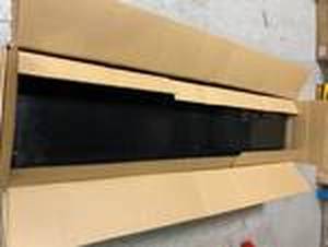 Ready-to-Assemble 24-Gauge Steel Freestanding Garage Cabinet in Black (36 in. W x 72 in. H x 18 in. D) by Husky (see all pictures)