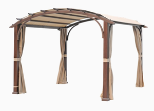New Allen  Roth 10 x 10 ft Pergola Canopy - Missing Knobs
