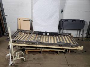 2 Medical  Hospital Beds, Rails, Handles, Etc