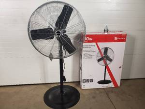 New 30 inch IndoorOutdoor Pedestal Fan
