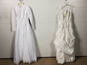 2 Wedding Dresses