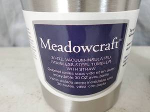 2 New 30 oz Insulated Tumblers with Straws