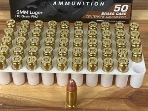 (50) Rounds 9mm-Luger