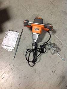 Single-Paddle Mixer by RIDGID open box see the pictures