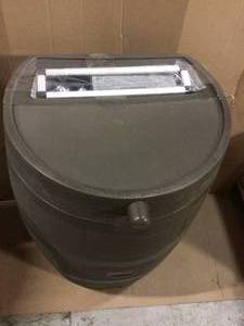 50 Gal. Rain Barrel with Brass Spigot by RTS Home Accents good condtion see all pcitures&nbsp