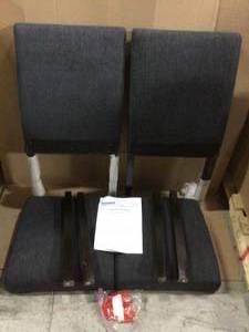 Banford Ebony Wood Upholstered Dining Chair with Black Seat (Set of 2) (17.91 in. W x 34.44 in. H) review all pictures&nbsp