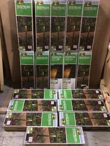 BIG LOT OF 9-Watt Millennium Black Outdoor Integrated LED Landscape Path Light by Hampton Bay review all pictures&nbsp
