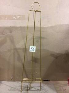 40 in. Gold Metal Foldable Floor Easel review all pictures&nbsp