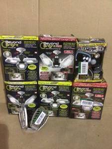 3500 Lumens 11.5 in. Single Pole Occupancy LED Flush Mount Garage Light by BEYOND BRIGHT good condition review all pictures&nbsp&nbsp