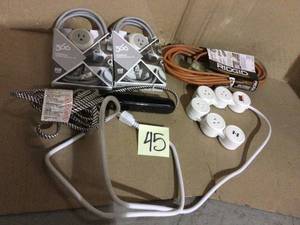 MIX LOT OF 25 ft. 143 Heavy-Duty Contractor-Grade IndoorOutdoor Extension Cord in Orange by RIDGID customer returns review all pictures&nbsp&nbsp