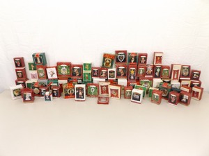 Large Lot of Hallmark Keepsake Christmas Ornaments