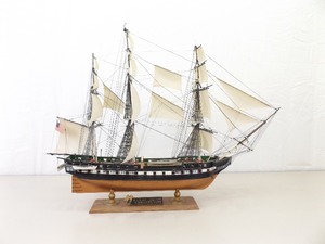 VERY WELL DONE Plastic Model of the USS Constitution