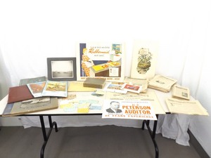 Large Lot of Vintage Paper, First Edition Gone With the Wind, Advertising, etc.