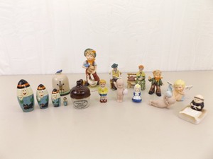 Large Lot of Vintage Porcelain etc. Figures, etc.