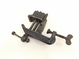 Antique Luther Clamp on Anvil Vise&nbsp