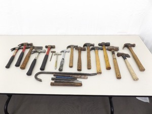 Lot of Hammers and Pry Bars
