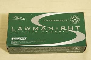50 Speer LE Lawman RHT .40 S&W 125 Gr Frangible CF Ammo