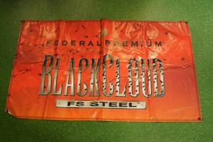 Federal Premium BlackCloud FS Steel Advertising Banner