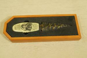 Chief Joseph Arrowhead Style Dagger with Wall or Table Display