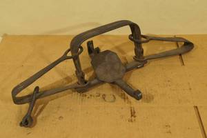Vintage Large Animal Steel Trap