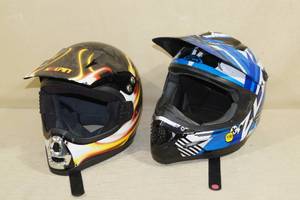 2 Youth Dirt Bike Helmets