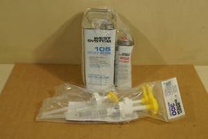 West System 105 Epoxy Resin and 206 Hardener