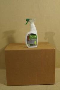12 Spray Bottles of Bona Hard Surface Floor Cleaner - 36 Fl Oz