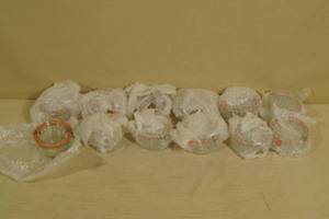 12 Weck Lidded Glass Bowls