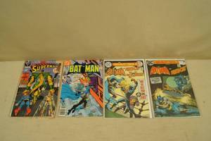 Batman and Superman Comic Books