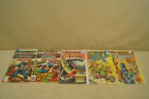 Marvel Avengers Comic Books - Captain America, Hulk, Falcon