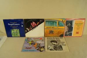 Vintage Records - James Brown, Chubby Checker, Supremes