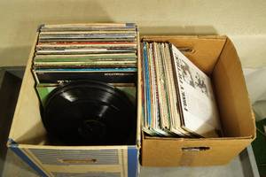 2 Boxes of Records